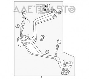 Bobina de aer condiționat a încălzitorului-condensator Buick Encore 13-15