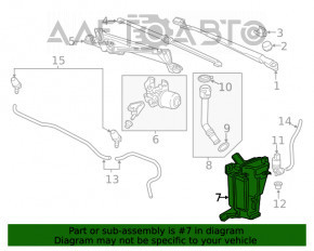 Бачок омывателя Buick Encore 13-16 без горловины