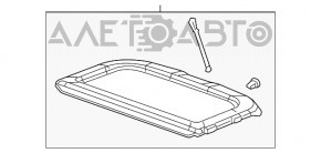 Polita portbagajului Buick Encore 13-19 gri.