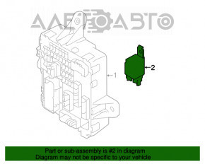 MODUL DE SEMNALIZARE DE OPRIRE RELEU Kia Forte 4d 14-18