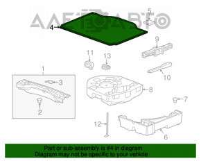 Capacitatea portbagajului Buick Encore 13-16