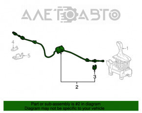 Cablu de transmisie Buick Encore 13-18