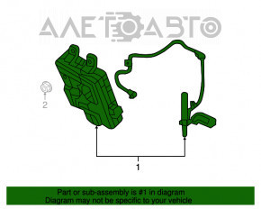 Modulul de control al corpului BCM Hyundai Azera 12-17 3.3