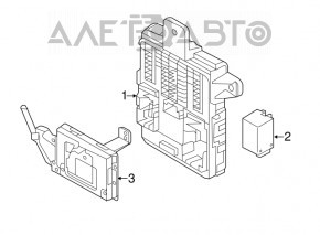 Modulul de control al caroseriei Hyundai Santa Fe 13-18