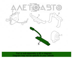 Keyless Entry Antenna Hyundai Sonata 11-15