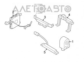 Keyless Entry Antenna Hyundai Sonata 11-15