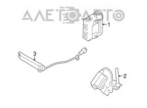 Keyless Entry Antenna Hyundai Sonata 11-15