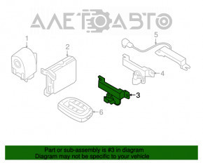 Antena keyless pentru Hyundai Sonata 15-19