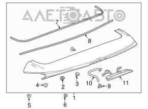 Spoilerul din spate pentru Buick Encore 13-19