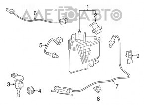 Sonda lambda pentru primul Mercedes CLA 250 14-19