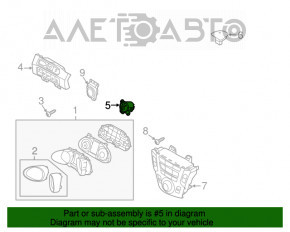 Кнопка зажигания Start-Stop Hyundai Santa FE Sport 13-18