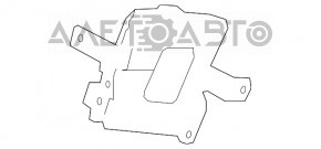 Modulul de control al cheii inteligente Hyundai Santa FE Sport 15-18