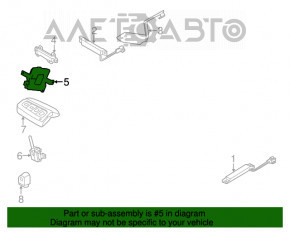 Modulul de control al cheii inteligente Hyundai Santa FE Sport 15-18