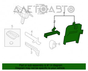 Cheie inteligentă ASSY-SMART Hyundai Azera 12-17 3.3