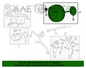 Amplificator de vid Chevrolet Trax 15-21 LUV