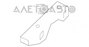 Suport stabilizator față stânga Porsche Cayenne 958 11-17