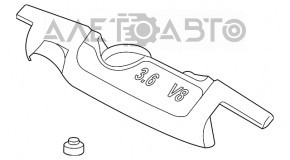 Capacul televizorului Porsche Cayenne 958 11-14