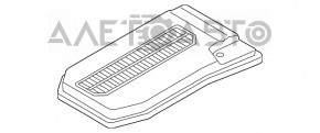 Capacul bateriei Porsche Cayenne 11-17