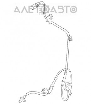 Senzor ABS dreapta fata Kia Soul 14-19