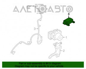 Yaw Rate Sensor Kia Optima 11-15