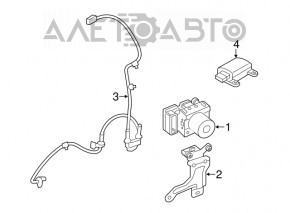 Yaw Rate Sensor Kia Optima 11-15