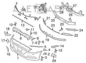 Senzor de parcare pentru bara din față Hyundai Genesis 14-16