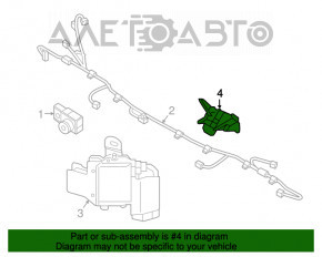 Camera de vizionare spate pentru Hyundai Sonata 18-19