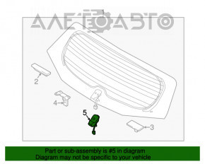 Camera de vizionare spate Kia Niro 17-19