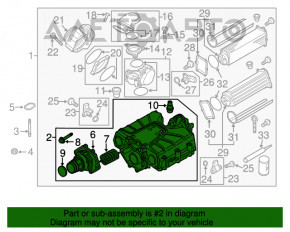 Compresorul gol Porsche Cayenne 958 11-17 Hybrid