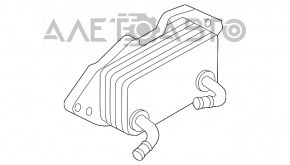 Radiatorul motorului Porsche Cayenne 958 11-17