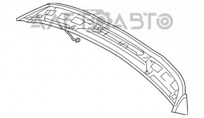 Spoilerul portbagajului Porsche Cayenne 958 11-14