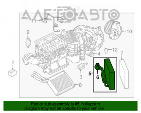 Evaporator Porsche Cayenne 958 11-14