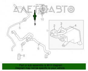 Sonda lambda stânga pentru Porsche Cayenne 958 11-17 Hybrid.