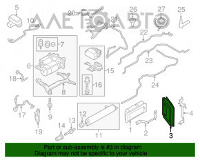 Active Suspension Control Module Porsche Cayenne 958 11-17