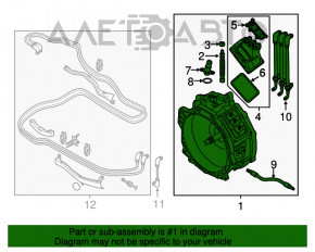 Электродвигатель Porsche Cayenne 958 11-14 Hybrid 79к