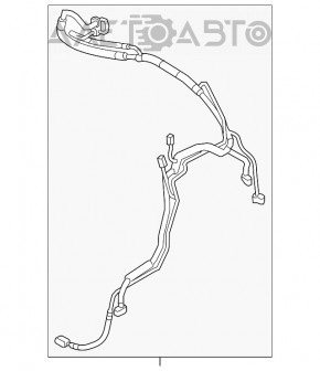 Evaporatorul de aer condiționat și radiatorul de încălzire pentru Porsche Cayenne 958 11-17 Hybrid.