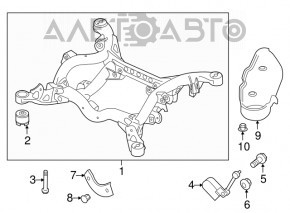 Senzor înclinare caroserie spate dreapta Porsche Cayenne 958 11-17 nou original