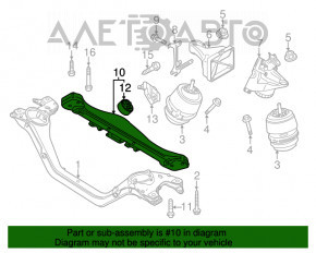 Suport cutie de viteze Porsche Cayenne 958 11-17 3.6