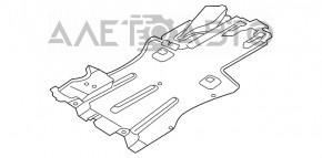 Protecție motor spate Porsche Cayenne 958 11-14