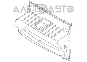 Deflectorul radiatorului pentru Porsche Cayenne 958 11-17 4.8 Turbo