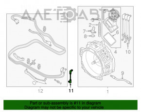 Cablu de înaltă tensiune pentru compresorul Porsche Cayenne 958 11-12 Hybrid