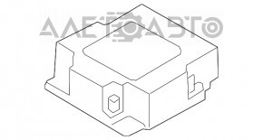 Modulul airbag SRS calculator airbaguri Kia Niro 17-22 HEV, PHEV