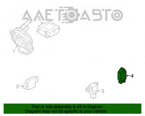 Senzor airbag usa dreapta Kia Forte 4d 14-18