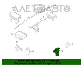 Senzor airbag usa dreapta Hyundai Sonata 11-15