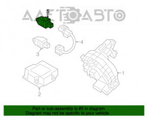 Senzor airbag usa dreapta Kia Soul 14-19