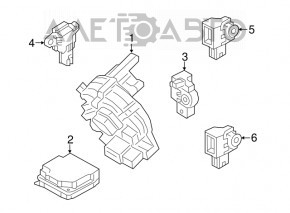 Senzor airbag usa stanga Kia Sorento 16-20