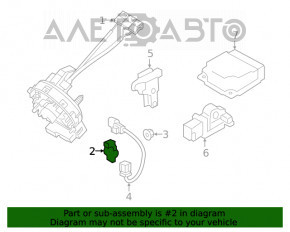 Senzor airbag frontal stânga Hyundai Santa FE 19-