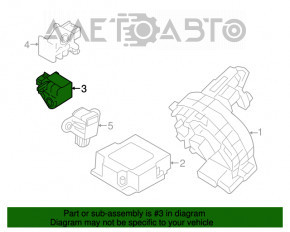 Senzor airbag dreapta față Kia Niro 17-22 pe ecran