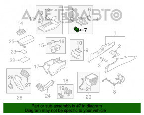 USB Hub Hyundai Sonata 15-19