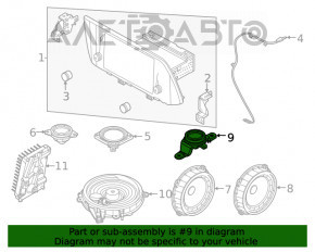 Difuzor spate dreapta Hyundai Sonata 20- Premium Audio